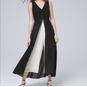 Adrianna Papell Modern color block jumpsuit
